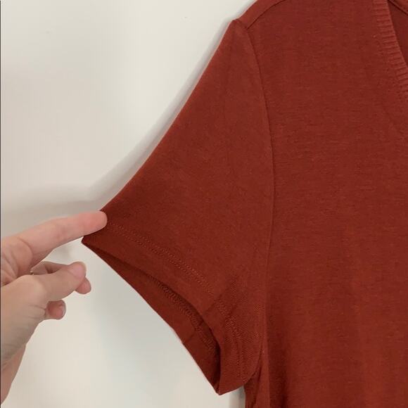 Chelsea & Theodore Earthen Red Knit Top NWT Size XXL - Picture 4 of 9